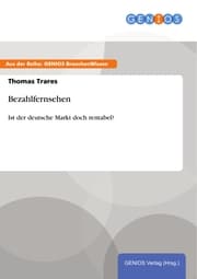 Cover von Bezahlfernsehen