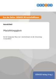 Cover von Pfadabhängigkeit