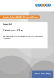 Cover von Emissionszertifikate