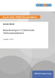 Cover von Branchenreport IT, Elektronik, Telekommunikation