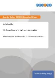 Cover von Rohstoffrausch in Lateinamerika