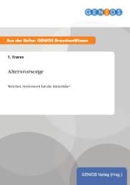 Cover von Altersvorsorge