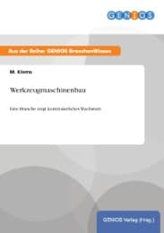 Cover von Werkzeugmaschinenbau