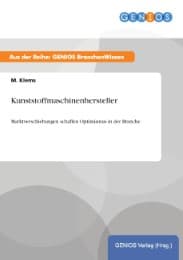 Cover von Kunststoffmaschinenhersteller
