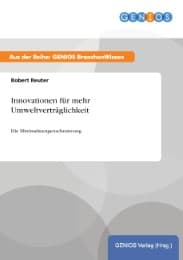 Cover von Innovationen für mehr Umweltverträglichkeit