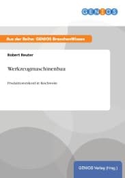 Cover von Werkzeugmaschinenbau