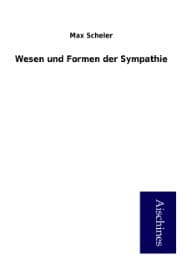 Cover von Wesen und Formen der Sympathie