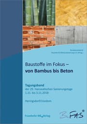Cover von Baustoffe im Fokus - von Bambus bis Beton