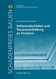 Cover von Schimmelschäden und Tauwasserbildung an Fenstern.