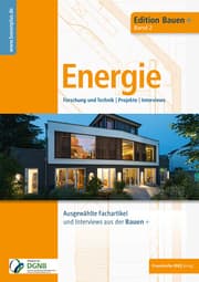 Cover von Bauen+ Schwerpunkt: Energie.