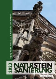 Cover von Natursteinsanierung 2023.