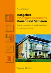 Cover von Ratgeber energiesparendes Bauen und Sanieren