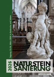 Cover von Natursteinsanierung 2026