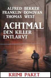 Cover von Achtmal den Killer entlarvt: Krimi Paket