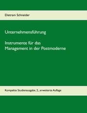 Cover von Unternehmensführung - Instrumente für das Management in der Postmoderne