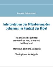 Cover von Interpretation der Offenbarung des Johannes im Kontext der Bibel