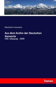 Cover von Aus dem Archiv der Deutschen Seewarte