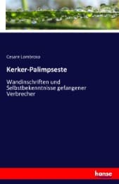 Cover von Kerker-Palimpseste