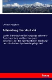 Cover von Abhandlung über das Licht