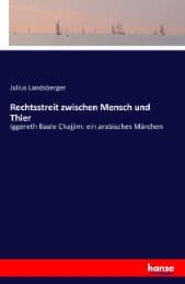 Cover von Rechtsstreit zwischen Mensch und Thier