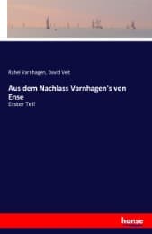 Cover von Aus dem Nachlass Varnhagen's von Ense