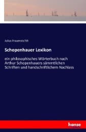 Cover von Schopenhauer Lexikon