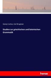 Cover von Studien zur griechischen und lateinischen Grammatik