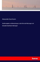 Cover von Quellenangaben und Bemerkungen zu Karl Simrocks Rheinsagen und Alexander Kaufmanns Mainsagen