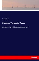 Cover von Goethes Torquato Tasso