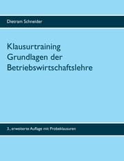 Cover von Klausurtraining Grundlagen der Betriebswirtschaftslehre