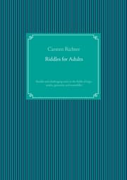 Cover von Riddles for Adults