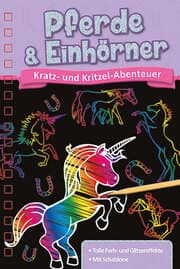 Cover von Kratzbuch: Pferde & Einhörner