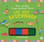 Cover von Mein großes Fingerstempel-Buch - Auf dem Bauernhof