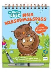 Cover von Mein Wassermalspaß - Die kleine Eule