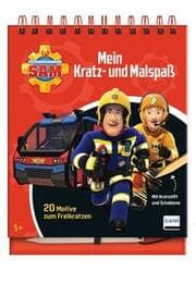 Cover von Mein Kratz- und Malspaß - Feuerwehrmann Sam