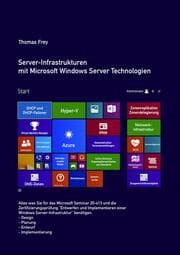 Cover von Server-Infrastrukturen mit Microsoft Windows Server Technologien