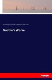 Cover von Goethe's Werke