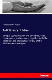 Cover von A dictionary of Islam