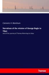 Cover von Narratives of the mission of George Bogle to Tibet