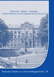 Cover von Denkmale - Statuten - Zeitzeugen