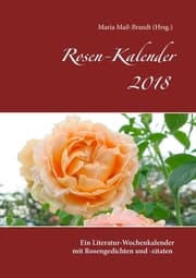 Cover von Rosen - Kalender 2018