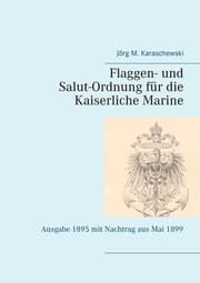 Cover von Flaggen- und Salut-Ordnung für die Kaiserliche Marine