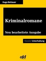 Cover von Kriminalromane