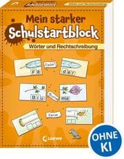 Cover von Mein starker Schulstartblock - Wörter und Rechtschreibung