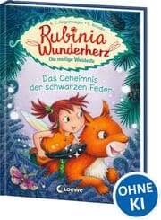 Cover von Rubinia Wunderherz - Das Geheimnis der schwarzen Feder