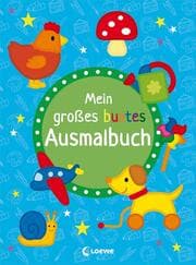 Cover von Mein großes buntes Ausmalbuch (Hund)