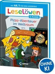 Cover von Leselöwen 2. Klasse - Pizza-Abenteuer im Weltraum