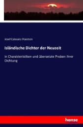 Cover von Isländische Dichter der Neuzeit