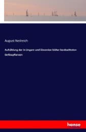 Cover von Aufzählung der in Ungarn und Slavonien bisher beobachteten Gefässpflanzen