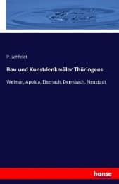 Cover von Bau und Kunstdenkmäler Thüringens